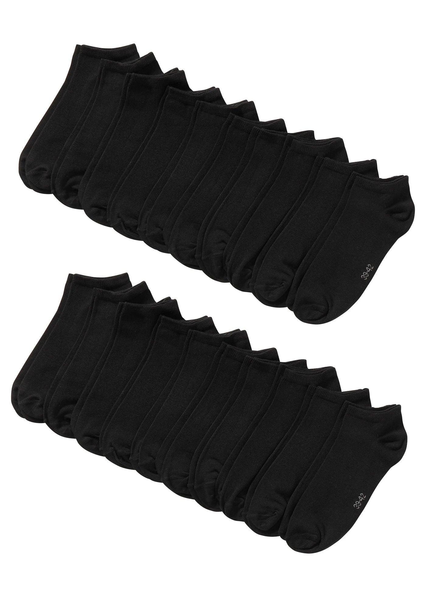 25-Pack Ankle Socks (One Size)
